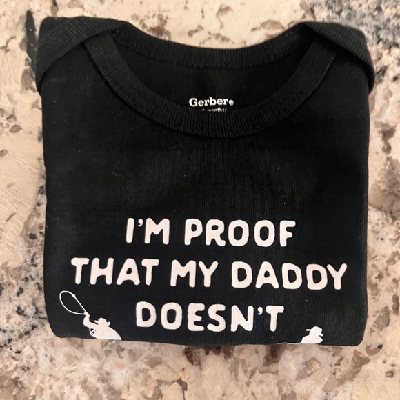 "I’m Proof That My Daddy Doesn’t Rope All The Time" - Onesie - BOY or GIRL - Picture 8 of 10